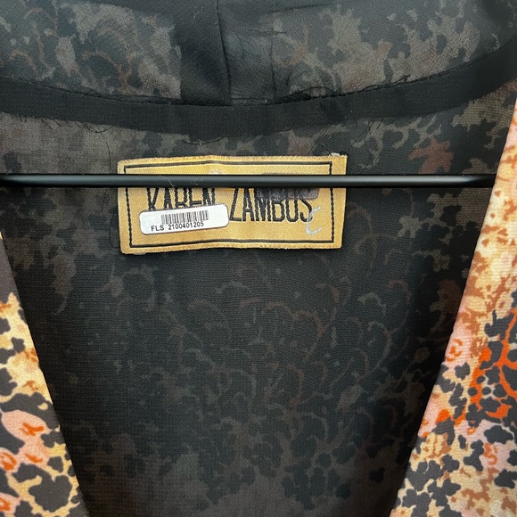 Karen Zambos Abstract Colton Shirt Dress - Picture 5 of 8